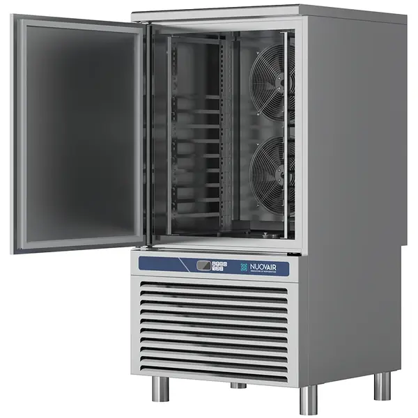 Blastchiller | COMPACT-LINE | 10 Niveaus (EN/GN) | 50kg Koelen / 30kg Vriezen | 2.9kW (400V) | 800x813x1560(h)mm