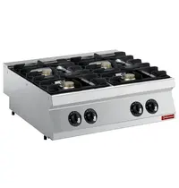 Diamond Fornuis | MAXIMA 700+ | Gas | 4 Branders (4x 5.5kW) | Waakvlam | 800x700x274/332(h)mm 
