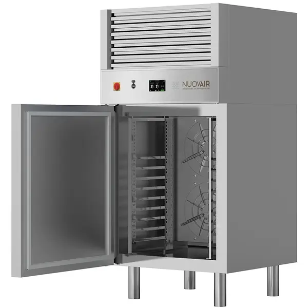 Blastchiller | POWER-LINE | 10 Niveaus (EN/GN) | 55kg Koelen / 55kg Vriezen | 2.9kW (400V) | Touchscreen | 820x887x1690(h)mm