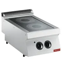 Diamond Glaskeramisch Fornuis | MAXIMA 700+ | 2 Kookpunten | 4.4kW (230V-3F) | 400x700x275/312(h)mm