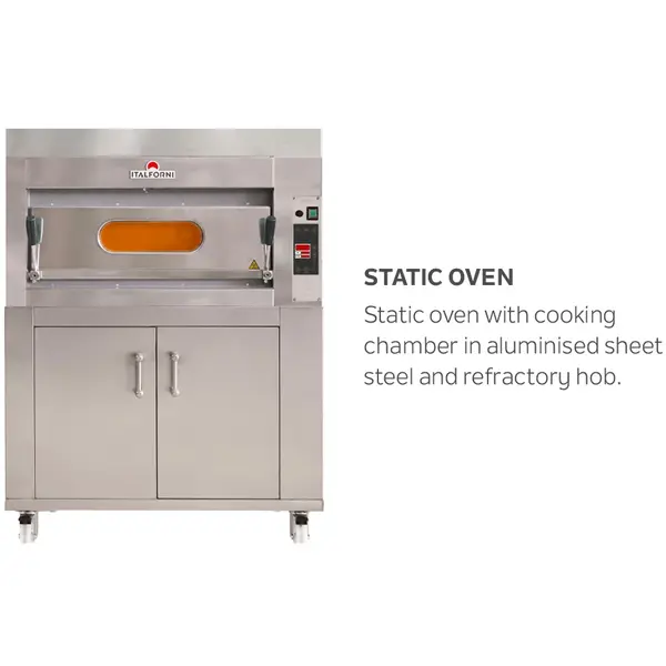 Modulaire Bakkerij Oven | TOTEM | 10 Niveaus (EN/GN) + 1 Niveau (EN600x400) | Elektrisch | ≤270/450°C | 20.1kW (400V) | Bevochtiging (Automatisch) | Zelfreiniging | Touchscreen