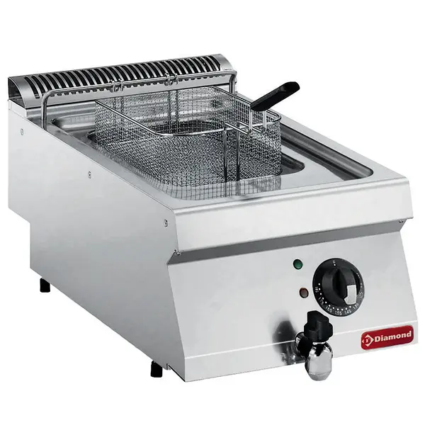 Friteuse | MAXIMA 700+ | Elektrisch | 7L | 105°C/185°C | 5.4kW (400V) | Aftapkraan | 400x700x275/333(h)mm