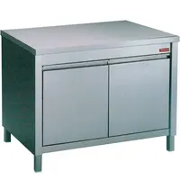 Diamond Werkbank | RVS | Draaideuren | 800x700x880/900(h)mm