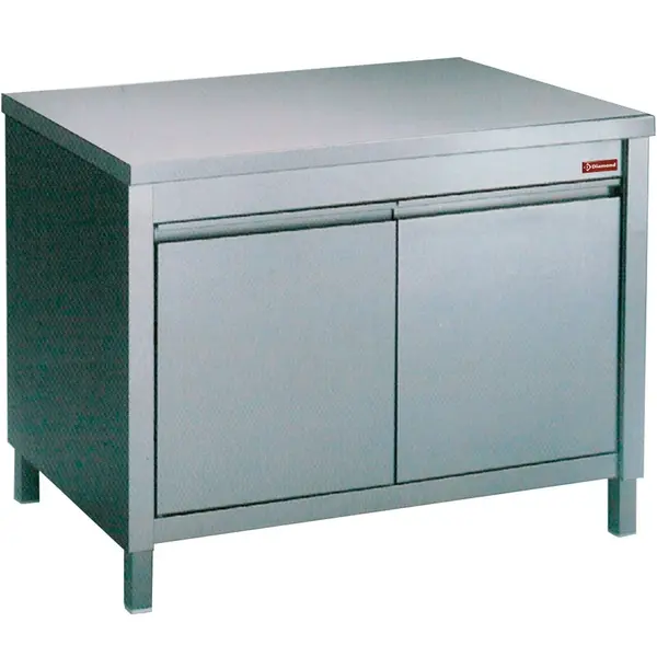 Werkbank | RVS | Draaideuren | 800x700x880/900(h)mm