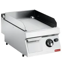 Diamond Bak-/Grillplaat | MAXIMA 700+ | Gas | Glad Oppervlak 330x540 (Verchroomd) | 130°C/300°C | 7kW | Piëzo Ontsteking | 400x700x275/355(h)mm