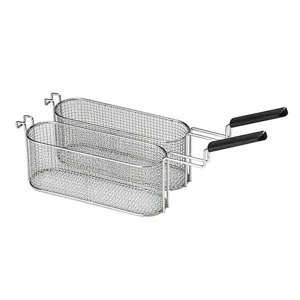 Frituurmandenset | MAXIMA 700+/900+ | Staande Friteuses (15L) | Halve Manden | 2 Stuks