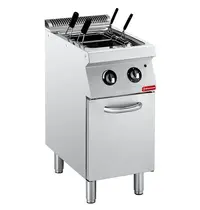 Diamond Pastakoker | MAXIMA 700+ | Elektrisch | 24.5L | 6kW (400V) | Vulkraan + Aftapkraan | 400x700x851/907(h)mm