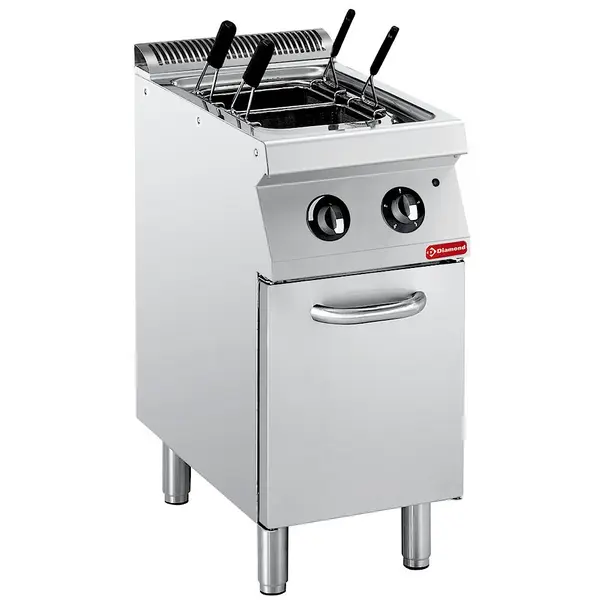 Pastakoker | MAXIMA 700+ | Elektrisch | 24.5L | 6kW (400V) | Vulkraan + Aftapkraan | 400x700x851/907(h)mm