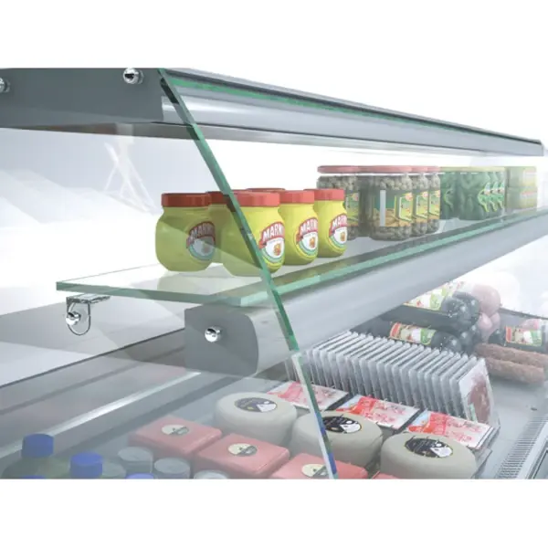 Koeltoonbank | CVE-SERIE | -1°C/+5°C | Statisch | Gekoelde Reserve | Kantelruit | 2945x800x1235(h)mm