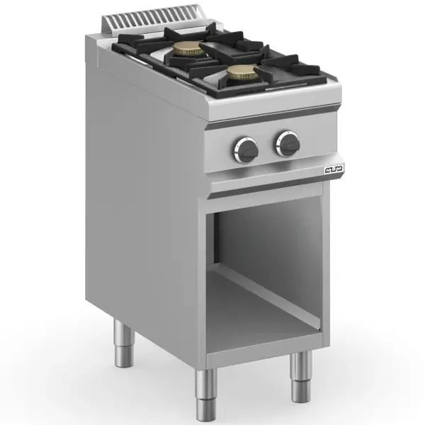 Fornuis | MAGISTRA PLUS 700 | Gas | 2 Branders (2x 5.5kW) | Waakvlam | Open Onderkast | 400x714x850(h)mm