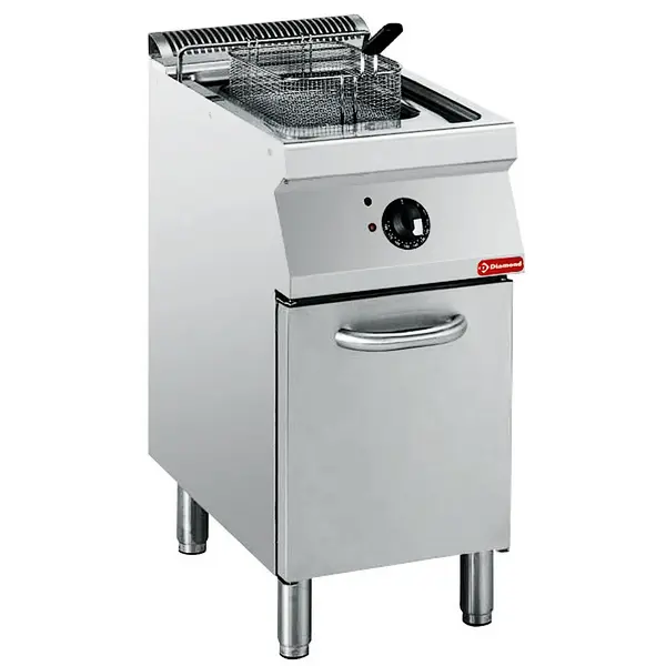 Friteuse | MAXIMA 700+ | Elektrisch | 15L | 105°C/185°C | 10kW (400V) | Aftapkraan | 400x700x850/908(h)mm