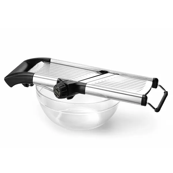 Mandoline | RVS/Kunststof | Incl. 5 Verwisselbare Messen | 400x135mm