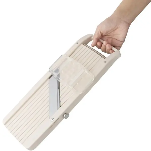 Japanse Mandoline | Kunststof | Schijfjes (1.6-10.9mm) | 347x132x26(h)mm