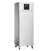 Ecofrost Vrieskast | 429L | RVS | -15°C/-20°C | Statisch + Ventilator | Wielen (Geremd) | 680x710x2010(h)mm