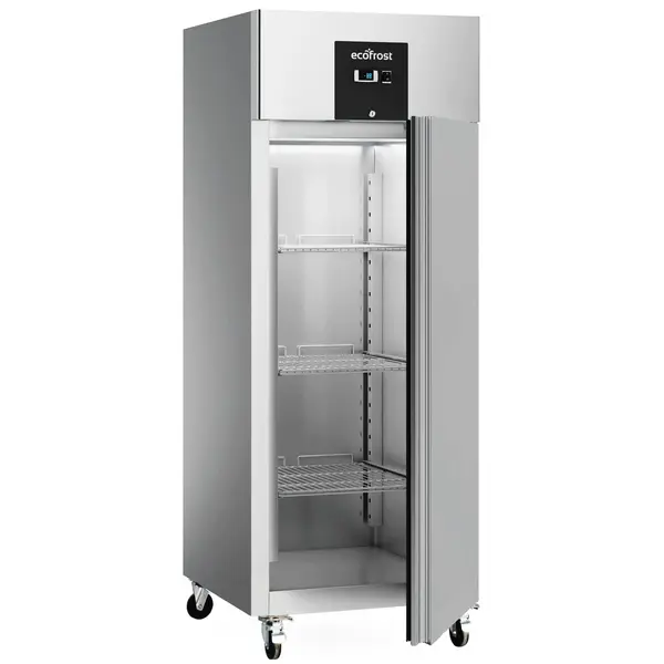 Vrieskast | 429L | RVS | -15°C/-20°C | Statisch + Ventilator | Wielen (Geremd) | 680x710x2010(h)mm