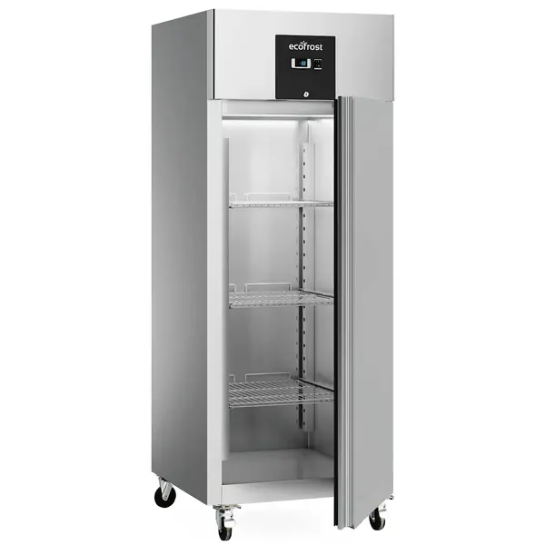 Koelkast | 650L (2/1 GN) | RVS | -2°C/+8°C | Geforceerd | Wielen (Geremd) | 740x830x2010(h)mm