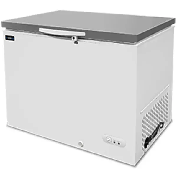 Vrieskist | Wit/RVS | 358L | -18°C/-25°C | Statisch | Kanteldeksel | 1035x720x830(h)mm