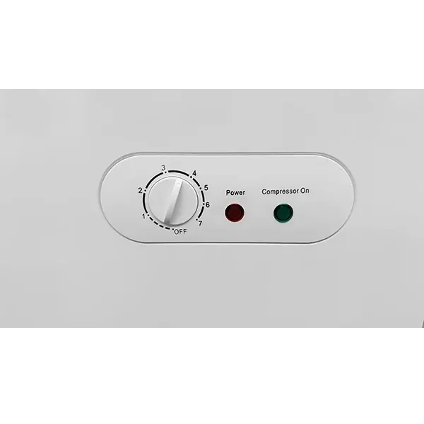 Vrieskist | Wit/RVS | 358L | -18°C/-25°C | Statisch | Kanteldeksel | 1035x720x830(h)mm