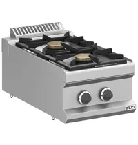 MBM Fornuis | MAGISTRA PLUS 700 | Gas | 2 Branders (2x 5.5kW) | Waakvlam | 400x714x250(h)mm