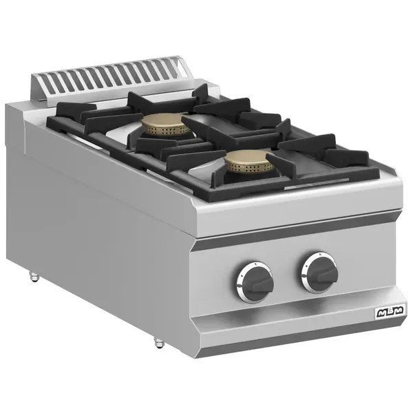 Fornuis | MAGISTRA PLUS 700 | Gas | 2 Branders (2x 5.5kW) | Waakvlam | 400x714x250(h)mm