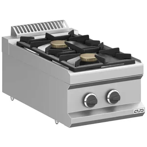 Fornuis | MAGISTRA PLUS 700 | Gas | 2 Branders (2x 7kW) | Waakvlam | 400x714x250(h)mm