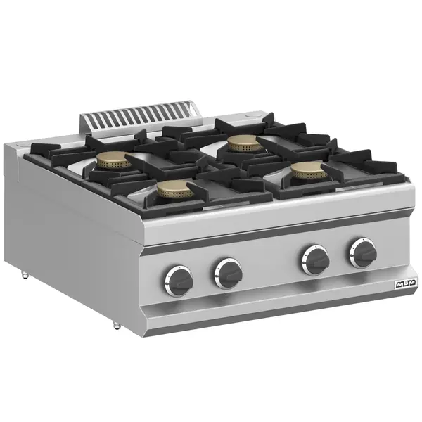 Fornuis | MAGISTRA PLUS 700 | Gas | 4 Branders (4x 5.5kW) | Waakvlam | 700x714x250(h)mm