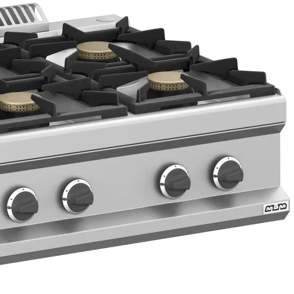 Fornuis | MAGISTRA PLUS 700 | Gas | 4 Branders (4x 5.5kW) | Waakvlam | 700x714x250(h)mm
