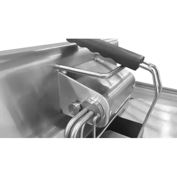 Friteuse | ECO | Elektrisch | 10L | 100°C/190°C | 10kW (400V) | Aftapkraan | 400x650x300(h)mm