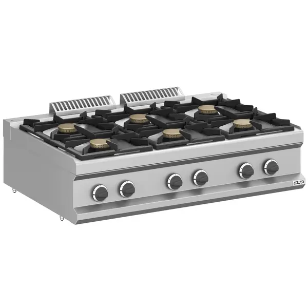 Fornuis | MAGISTRA PLUS 700 | Gas | 6 Branders (6x 5.5kW) | Waakvlam | 1100x714x250(h)mm