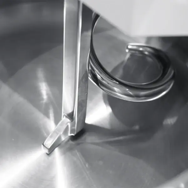 Deegmenger | 16kg/40L | 2 Snelheden | Vaste Kop + Kom | 2kW (400V) | 480x830x715(h)mm