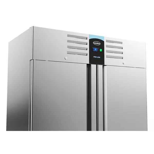 Koelkast | PRO LINE | 1200L | RVS | +2°C/+8°C | Geforceerd | 1400x710x2050(h)mm