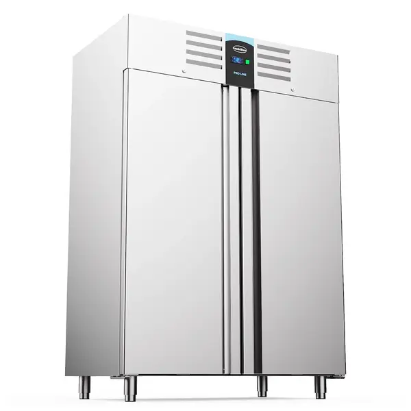 Koelkast | PRO LINE | 1200L | RVS | +2°C/+8°C | Geforceerd | 1400x710x2050(h)mm