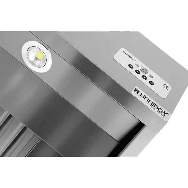 Afzuigkap | Schuin Model | Incl. Motor | 1800m³/u | Regelaar + Verlichting | 1600x950x520(h)mm