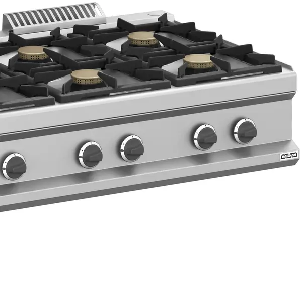 Fornuis | MAGISTRA PLUS 700 | Gas | 6 Branders (6x 7kW) | Waakvlam | 1100x714x250(h)mm