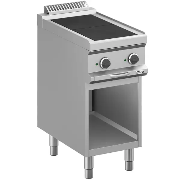 Fornuis | MAGISTRA PLUS 700 | Elektrisch | 2 Kookpunten (300x300) | 5kW (400V) | Open Onderkast | 400x714x850(h)mm