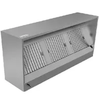 UNNINOX Afzuigkap | Doosmodel | Incl. Motor | 1500m³/u | Regelaar + Verlichting | 1600x950x520(h)mm