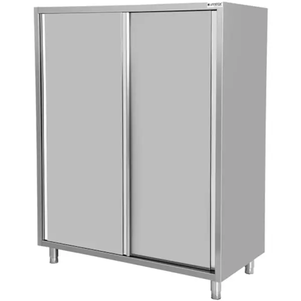 Servieskast | RVS | Schuifdeuren | Diepte 700 | Hoogte 1800 | Breedte 1000-1600