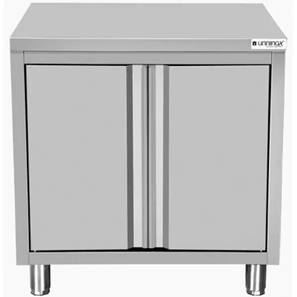 Werktafel | RVS | 2 Draaideuren | 700x600x850(h)mm