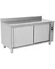 UNNINOX Warmhoudkast | RVS | 30°C/80°C | Geventileerd | Schuifdeuren | 230V | Diepte 600 | Hoogte 850 | Breedte 1000-2000 | Achteropstand 