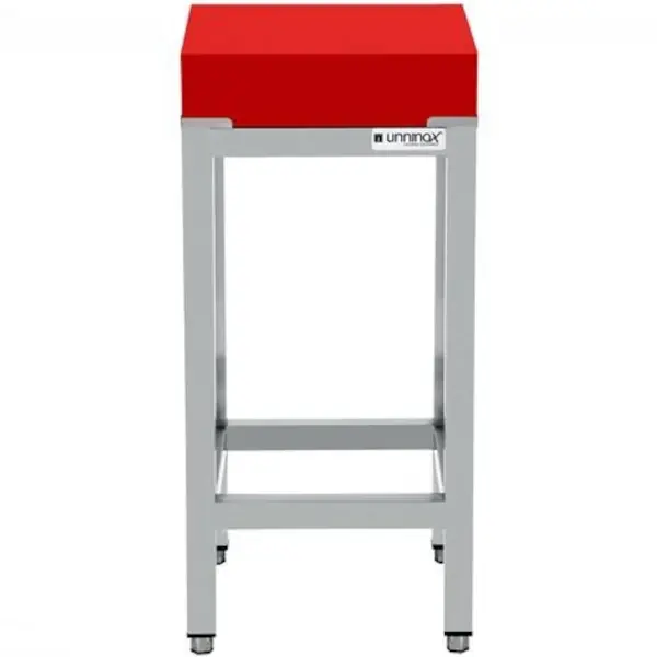 Hakblok | RVS/Polyethyleen | Blokdikte 100mm | Gelast | 500x600x850(h)mm