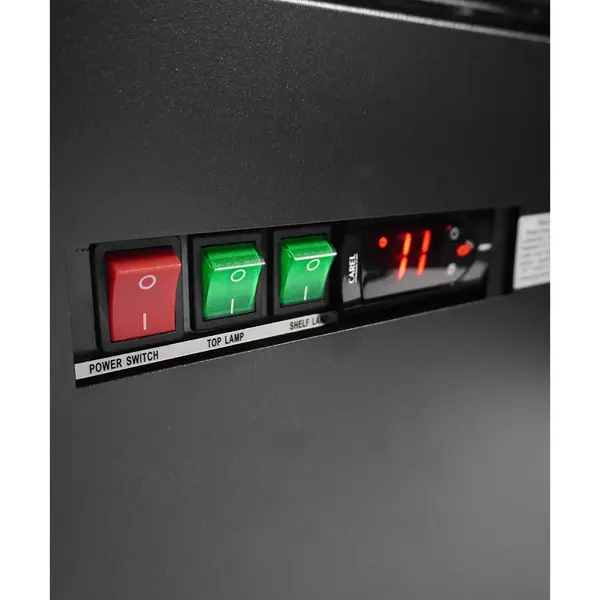 Wandkoeling | MARCO | Energiezuinig | Zwart | +2°C/+8°C | Geforceerd | Draaideuren | 2560x740x2010(h)mm