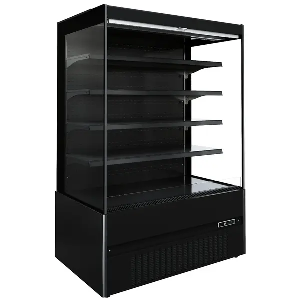 Wandkoeling | JAMIE | Zwart | +2°C/+8°C | Geforceerd | Intern Nachtgordijn | 1310x665x1920(h)mm