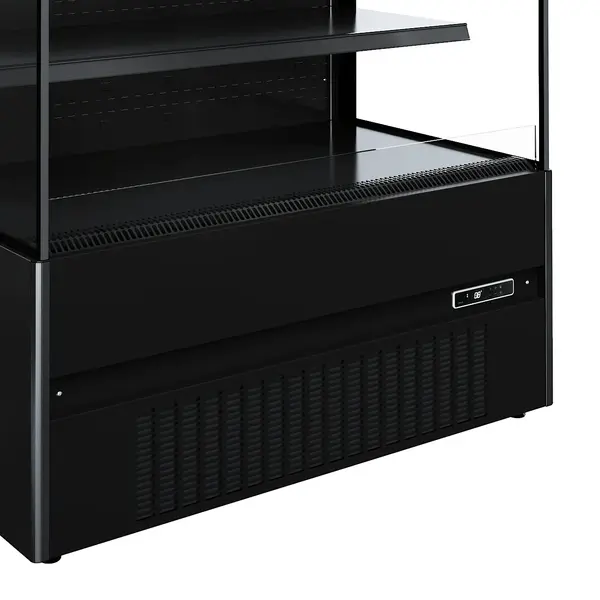 Wandkoeling | JAMIE | Zwart | +2°C/+8°C | Geforceerd | Intern Nachtgordijn | 1310x665x1920(h)mm