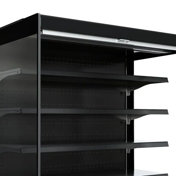 Wandkoeling | JAMIE | Zwart | +2°C/+8°C | Geforceerd | Intern Nachtgordijn | 1310x665x1920(h)mm