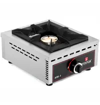 UNNINOX Fornuis | Tafelmodel (Laag) | Gas | 1 Brander | 7kW | 370x510x200(h)mm