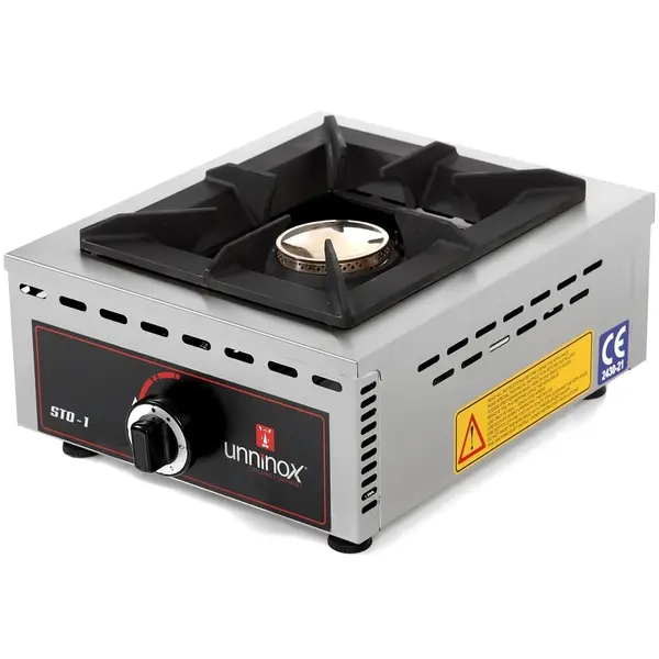 Fornuis | Tafelmodel (Laag) | Gas | 1 Brander | 7kW | 370x510x200(h)mm