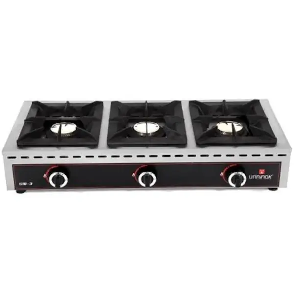 Fornuis | Tafelmodel (Laag) | Gas | 3 Branders | 3x 7kW | 1010x510x200(h)mm