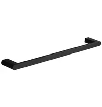 Luxus Handdoekhanger | SYDNEY | Zwart | Wandmontage | 560x70x20(h)mm