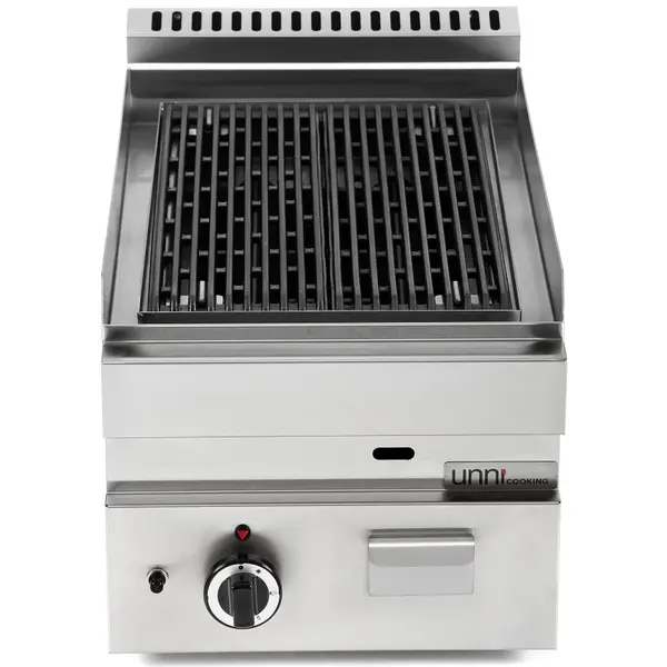 Stoomgrill | 650 SERIE | Elektrisch | Oppervlak 330x500 (RVS) | 50°C/300°C | 6kW (400V) | 400x650x300/540(h)mm