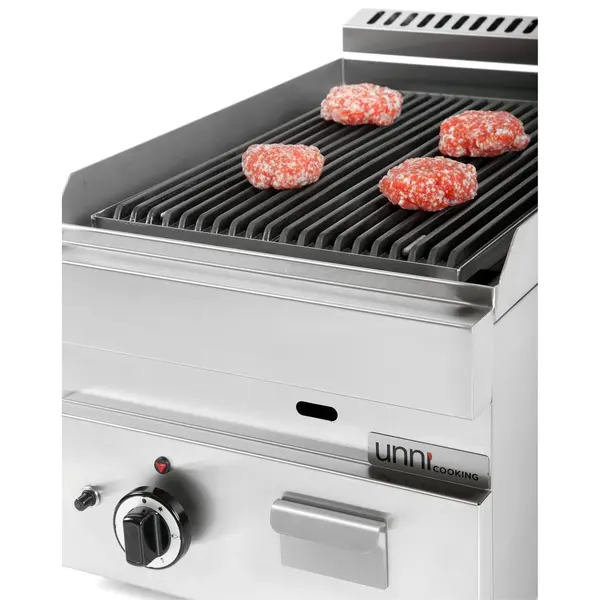 Stoomgrill | 650 SERIE | Elektrisch | Oppervlak 330x500 (RVS) | 50°C/300°C | 6kW (400V) | 400x650x300/540(h)mm